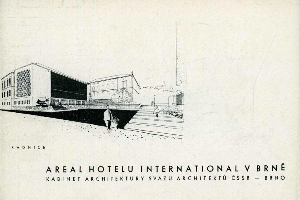 Areál hotelu International v Brně